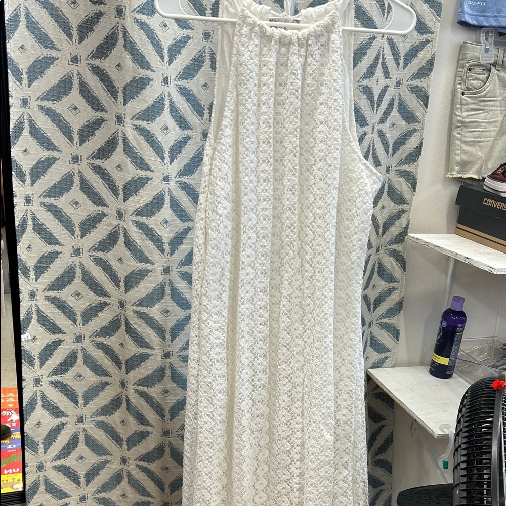 a new day White Lace Maxi Dress